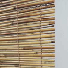 Radiance Peeled and Polished Natural Woven Reed Roll Up Shades   553966983